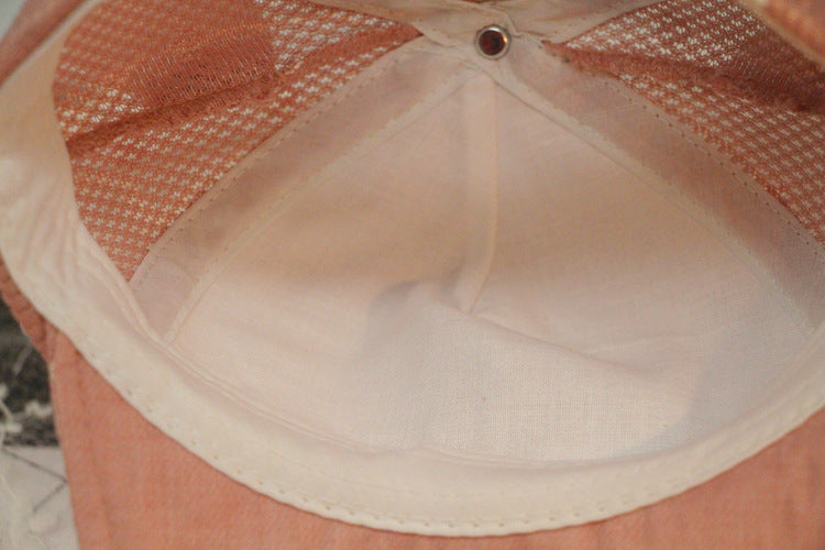 Children's Baseball Cap with Smiley Face and Ears