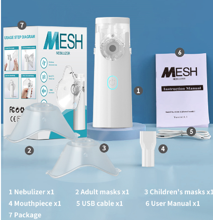 Portable Nebulizer Handheld Asthma Inhaler Device