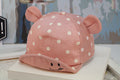 Children's Baseball Cap with Smiley Face and Ears