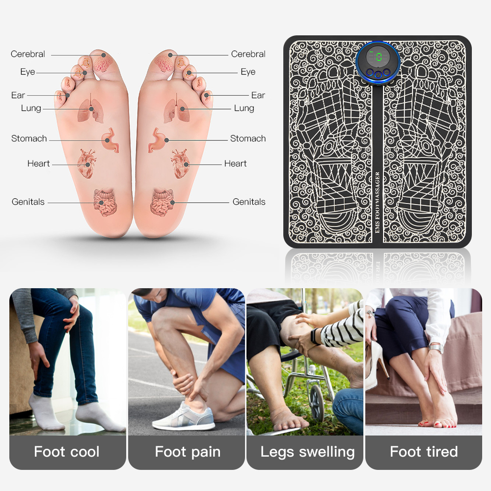 Rechargeable Foot Massage Pad